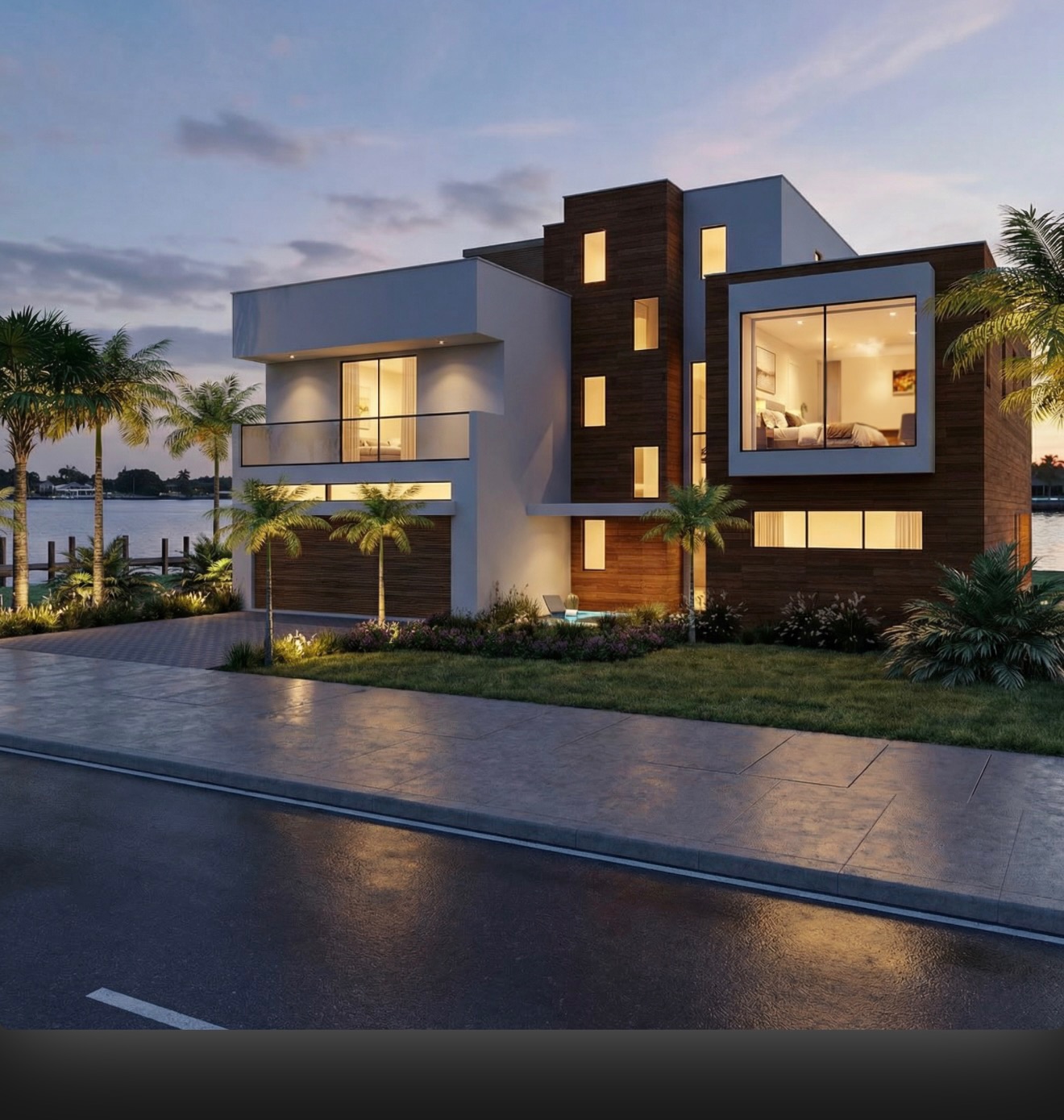 Rio Vista night rendering